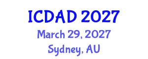 International Conference on Dementia and Alzheimer's Disease (ICDAD) March 29, 2027 - Sydney, Australia
