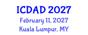 International Conference on Dementia and Alzheimer's Disease (ICDAD) February 11, 2027 - Kuala Lumpur, Malaysia