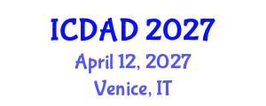 International Conference on Dementia and Alzheimer's Disease (ICDAD) April 12, 2027 - Venice, Italy