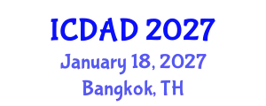 International Conference on Dementia and Alzheimer's Disease (ICDAD) January 18, 2027 - Bangkok, Thailand