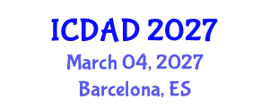 International Conference on Dementia and Alzheimer's Disease (ICDAD) March 04, 2027 - Barcelona, Spain