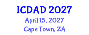 International Conference on Dementia and Alzheimer's Disease (ICDAD) April 15, 2027 - Cape Town, South Africa