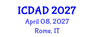 International Conference on Dementia and Alzheimer's Disease (ICDAD) April 08, 2027 - Rome, Italy