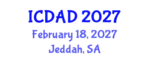 International Conference on Dementia and Alzheimer's Disease (ICDAD) February 18, 2027 - Jeddah, Saudi Arabia