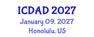 International Conference on Dementia and Alzheimer's Disease (ICDAD) January 09, 2027 - Honolulu, United States