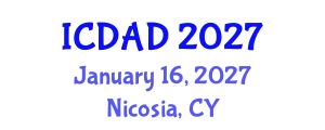 International Conference on Dementia and Alzheimer's Disease (ICDAD) January 16, 2027 - Nicosia, Cyprus