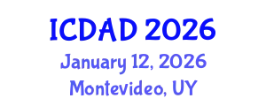 International Conference on Dementia and Alzheimer's Disease (ICDAD) January 12, 2026 - Montevideo, Uruguay