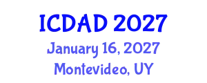 International Conference on Dementia and Alzheimer's Disease (ICDAD) January 16, 2027 - Montevideo, Uruguay