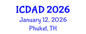 International Conference on Dementia and Alzheimer's Disease (ICDAD) January 12, 2026 - Phuket, Thailand