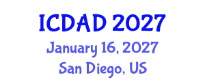 International Conference on Dementia and Alzheimer's Disease (ICDAD) January 16, 2027 - San Diego, United States