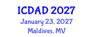 International Conference on Dementia and Alzheimer's Disease (ICDAD) January 23, 2027 - Maldives, Maldives