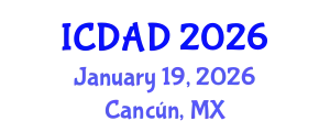 International Conference on Dementia and Alzheimer's Disease (ICDAD) January 19, 2026 - Cancún, Mexico