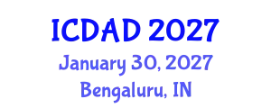 International Conference on Dementia and Alzheimer's Disease (ICDAD) January 30, 2027 - Bengaluru, India