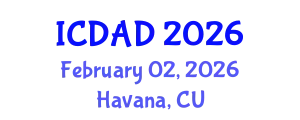 International Conference on Dementia and Alzheimer's Disease (ICDAD) February 02, 2026 - Havana, Cuba