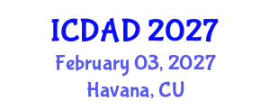 International Conference on Dementia and Alzheimer's Disease (ICDAD) February 03, 2027 - Havana, Cuba