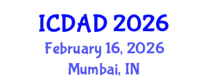 International Conference on Dementia and Alzheimer's Disease (ICDAD) February 16, 2026 - Mumbai, India