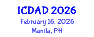 International Conference on Dementia and Alzheimer's Disease (ICDAD) February 16, 2026 - Manila, Philippines