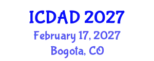 International Conference on Dementia and Alzheimer's Disease (ICDAD) February 17, 2027 - Bogota, Colombia