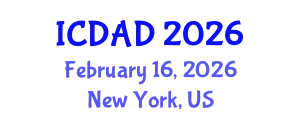 International Conference on Dementia and Alzheimer's Disease (ICDAD) February 16, 2026 - New York, United States