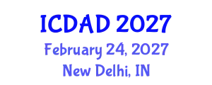 International Conference on Dementia and Alzheimer's Disease (ICDAD) February 24, 2027 - New Delhi, India
