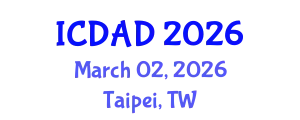 International Conference on Dementia and Alzheimer's Disease (ICDAD) March 02, 2026 - Taipei, Taiwan