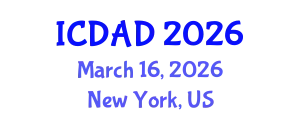 International Conference on Dementia and Alzheimer's Disease (ICDAD) March 16, 2026 - New York, United States