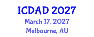 International Conference on Dementia and Alzheimer's Disease (ICDAD) March 17, 2027 - Melbourne, Australia