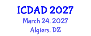International Conference on Dementia and Alzheimer's Disease (ICDAD) March 24, 2027 - Algiers, Algeria