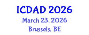 International Conference on Dementia and Alzheimer's Disease (ICDAD) March 23, 2026 - Brussels, Belgium