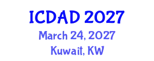 International Conference on Dementia and Alzheimer's Disease (ICDAD) March 24, 2027 - Kuwait, Kuwait