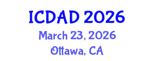 International Conference on Dementia and Alzheimer's Disease (ICDAD) March 23, 2026 - Ottawa, Canada