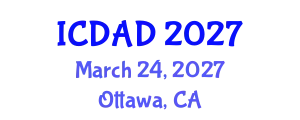 International Conference on Dementia and Alzheimer's Disease (ICDAD) March 24, 2027 - Ottawa, Canada
