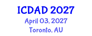 International Conference on Dementia and Alzheimer's Disease (ICDAD) April 03, 2027 - Toronto, Australia