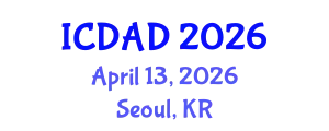 International Conference on Dementia and Alzheimer's Disease (ICDAD) April 13, 2026 - Seoul, Republic of Korea