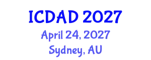 International Conference on Dementia and Alzheimer's Disease (ICDAD) April 24, 2027 - Sydney, Australia