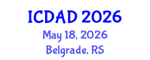 International Conference on Dementia and Alzheimer's Disease (ICDAD) May 18, 2026 - Belgrade, Serbia