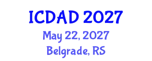 International Conference on Dementia and Alzheimer's Disease (ICDAD) May 22, 2027 - Belgrade, Serbia