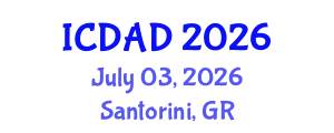 International Conference on Dementia and Alzheimer's Disease (ICDAD) July 03, 2026 - Santorini, Greece