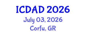 International Conference on Dementia and Alzheimer's Disease (ICDAD) July 03, 2026 - Corfu, Greece