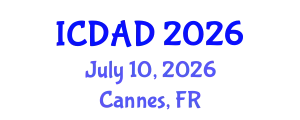 International Conference on Dementia and Alzheimer's Disease (ICDAD) July 10, 2026 - Cannes, France