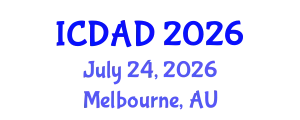International Conference on Dementia and Alzheimer's Disease (ICDAD) July 24, 2026 - Melbourne, Australia
