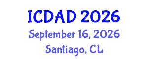 International Conference on Dementia and Alzheimer's Disease (ICDAD) September 16, 2026 - Santiago, Chile