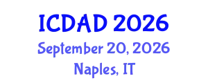 International Conference on Dementia and Alzheimer's Disease (ICDAD) September 20, 2026 - Naples, Italy
