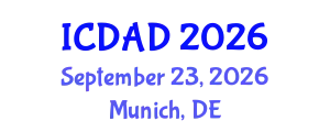 International Conference on Dementia and Alzheimer's Disease (ICDAD) September 23, 2026 - Munich, Germany