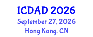 International Conference on Dementia and Alzheimer's Disease (ICDAD) September 27, 2026 - Hong Kong, China