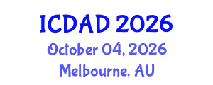 International Conference on Dementia and Alzheimer's Disease (ICDAD) October 04, 2026 - Melbourne, Australia