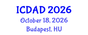 International Conference on Dementia and Alzheimer's Disease (ICDAD) October 18, 2026 - Budapest, Hungary