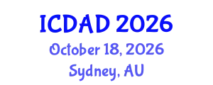 International Conference on Dementia and Alzheimer's Disease (ICDAD) October 18, 2026 - Sydney, Australia