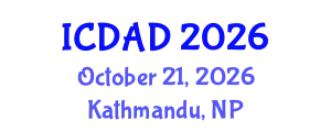 International Conference on Dementia and Alzheimer's Disease (ICDAD) October 21, 2026 - Kathmandu, Nepal