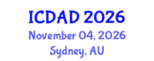 International Conference on Dementia and Alzheimer's Disease (ICDAD) November 04, 2026 - Sydney, Australia